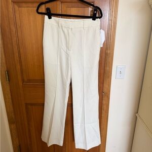 Elegant Cream Women's Pants